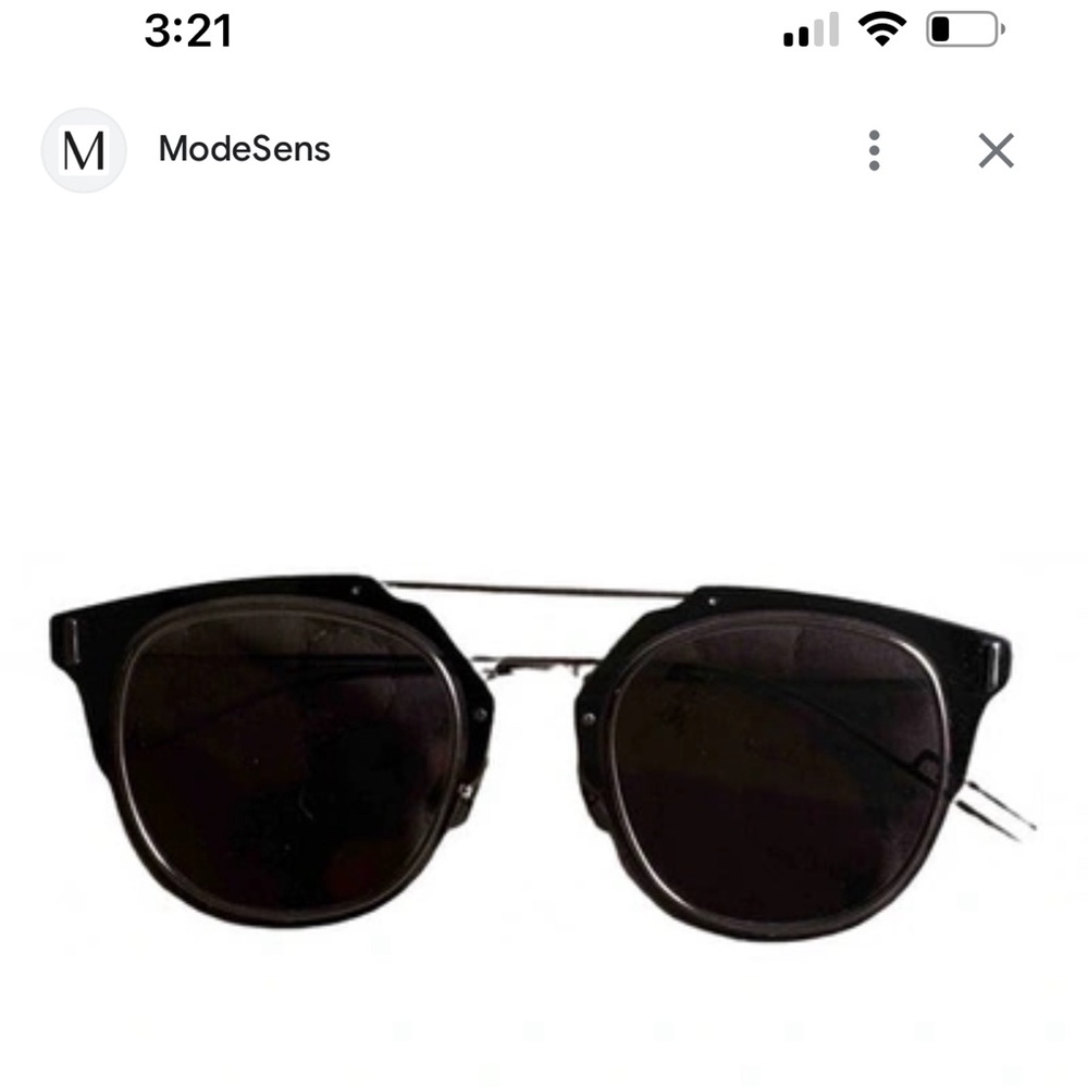 Dior Black on Black sungalsses Composit Sunglasses